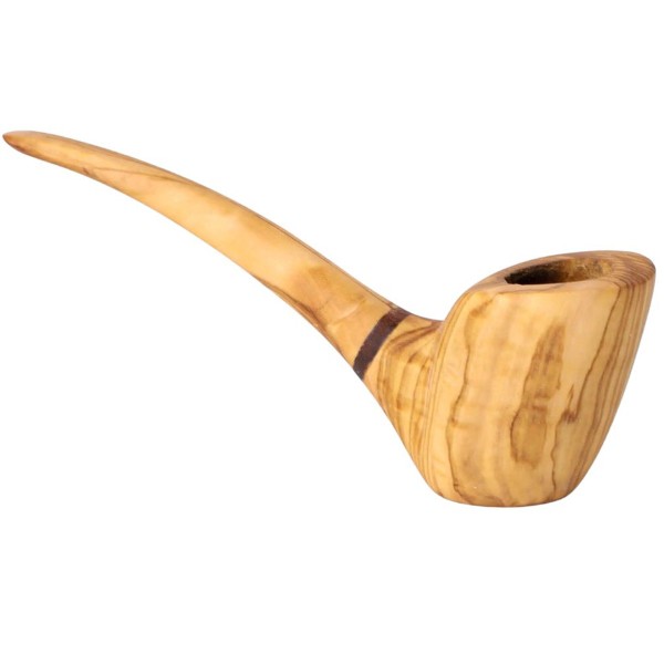 Olive Wood Smoking Pipe