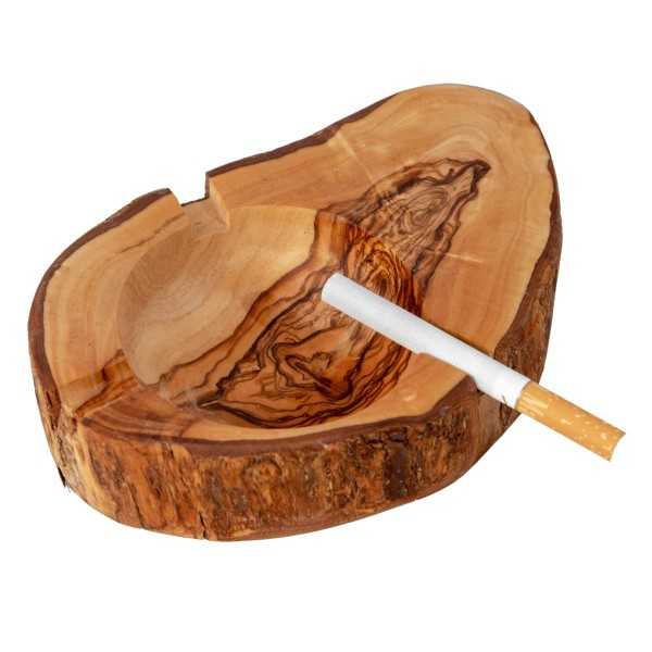 Rustic Olive Wood Ashtray