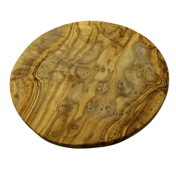 Planche à pizza en bois d'olivier 32cm  - 2