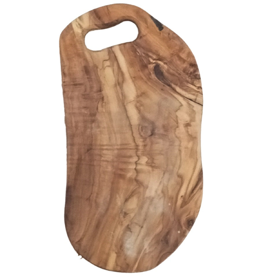 Planche en bois d’olivier – Charcuterie, Service & Apéritif