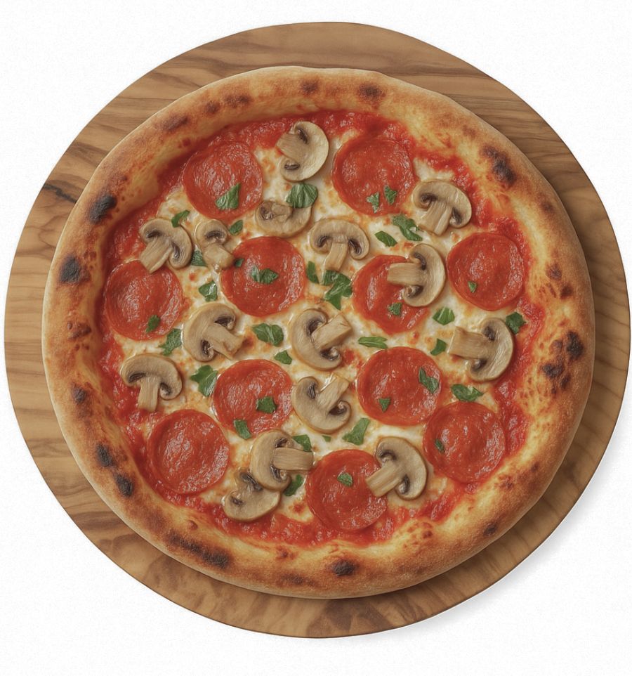 Round Olive Wood Board