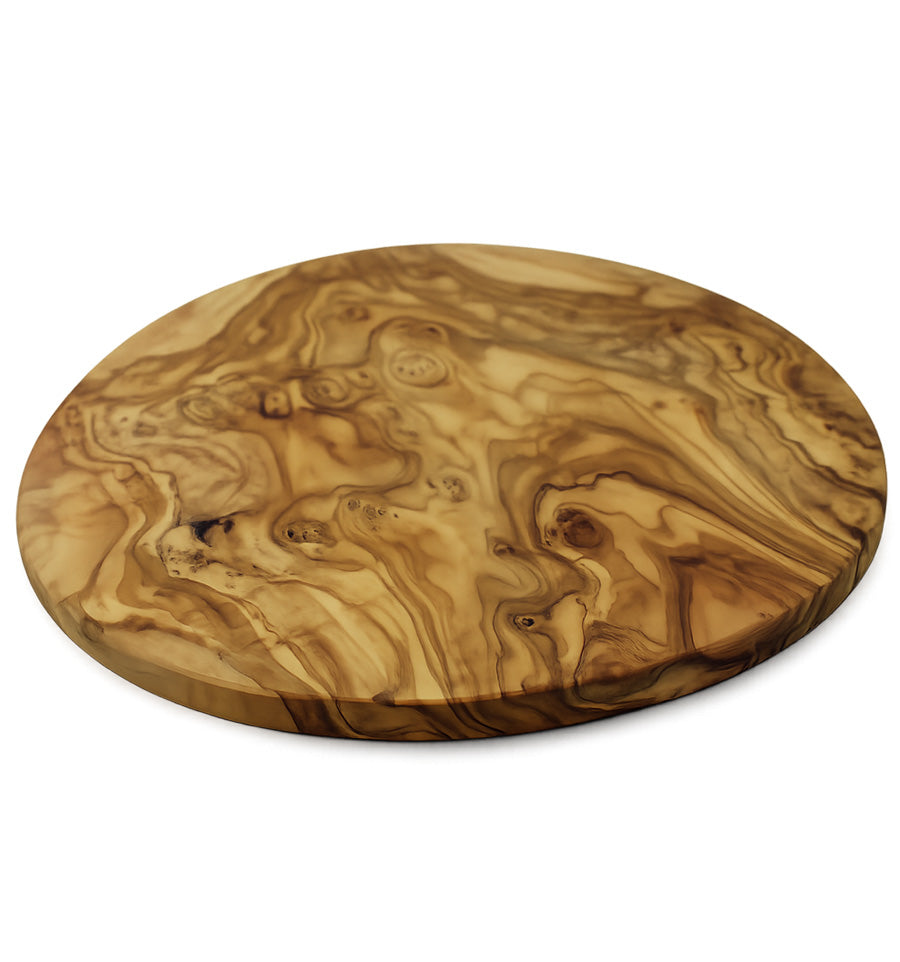 Round Olive Wood Board